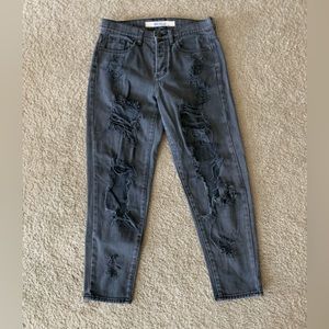 Ripped Black Melville Jeans